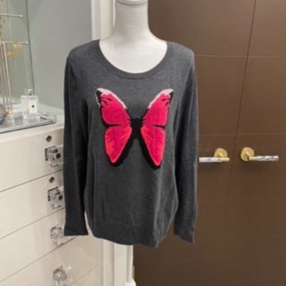 Halogen Butterfly Bow Sweater